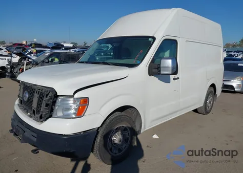 2018 Nissan Nv Cargo Nv2500 Hd Sv V8 из США, поврежденный, VIN 1N6AF0LY7JN816306